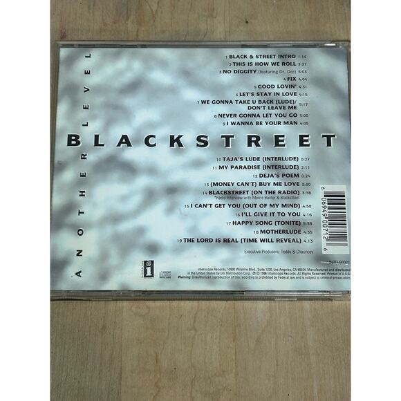 Blackstreet : Another Level CD (1999) - Picture 3 of 6